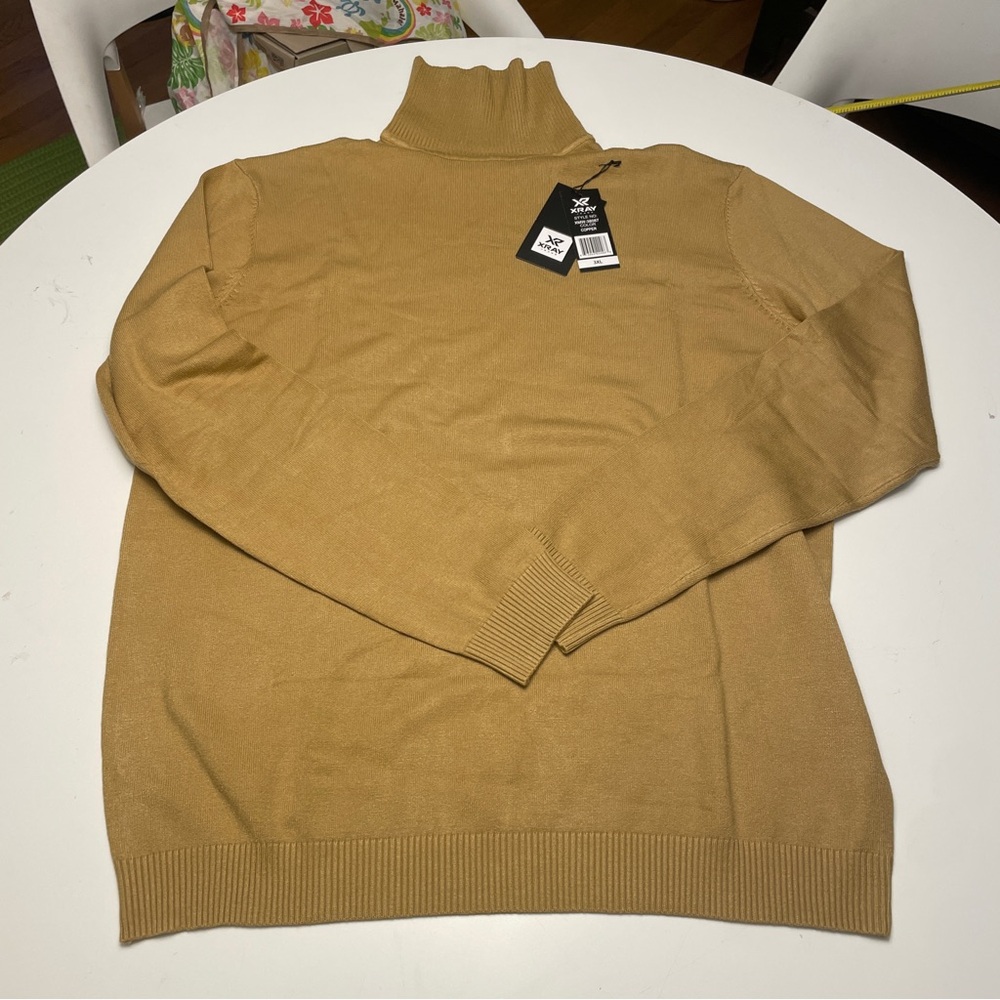 NWT XRAY Jeans Sweater Copper 3XL